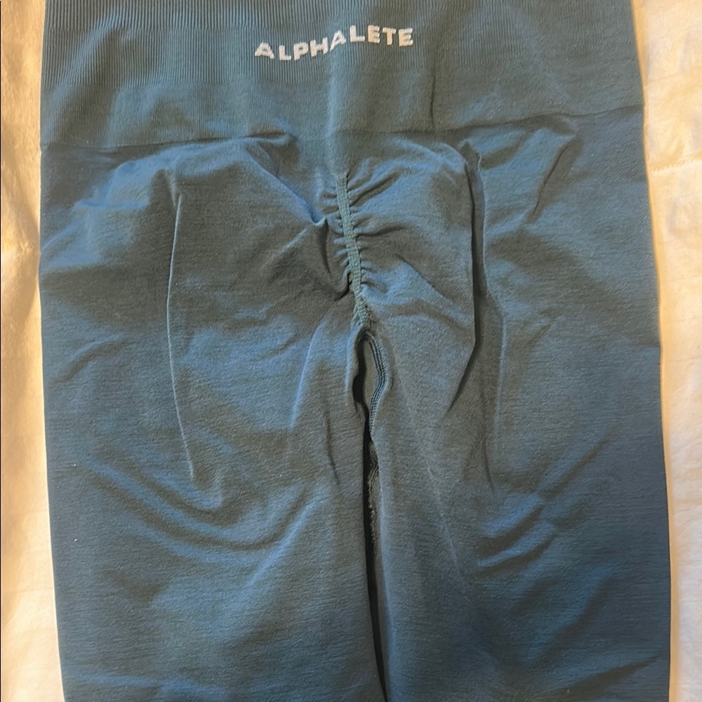 Alphalete Blue Leggings Tapered Performance Fit